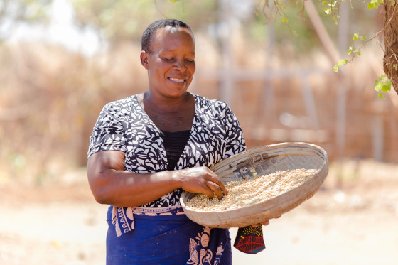 Pula woman farmer